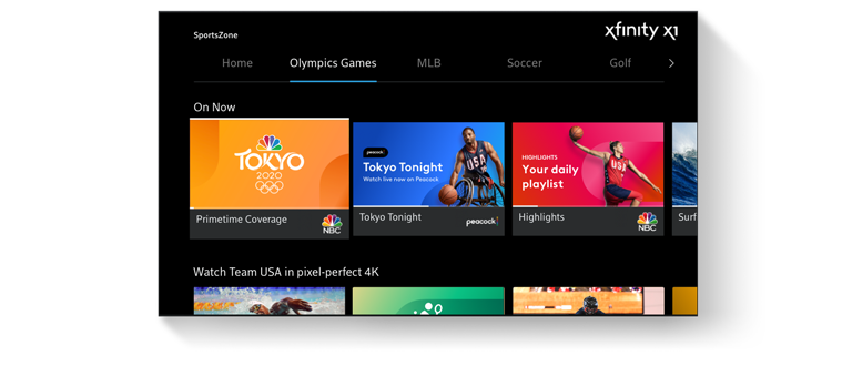 Disfruta de los Juegos Olímpicos y Paralímpicos de Tokio 2020 en Xfinity X1